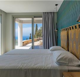 3 bedroom villa with pool & sea views, Makrades, sleeps 6